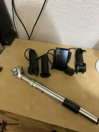 Bicicleta Eléctrica Negra 26”