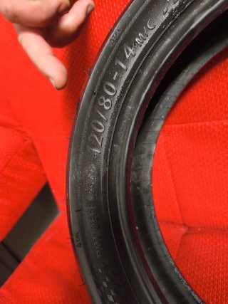 Cubierta Moto 120/80-14