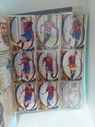 Colección cromos LFP Liga BBVA 2010-2011