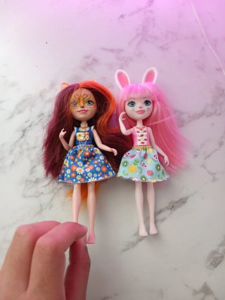 Muñecas enchantimals perfectas para jugar y cutes.