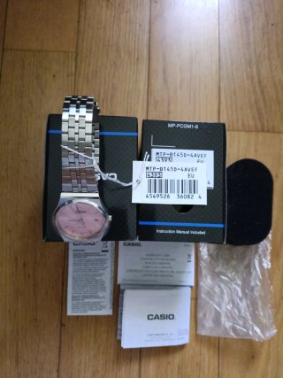 (Precintado) Reloj Casio MTP-B145D-4AVEF Rosa