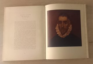 LIBRO ANTIGUO EL GRECO