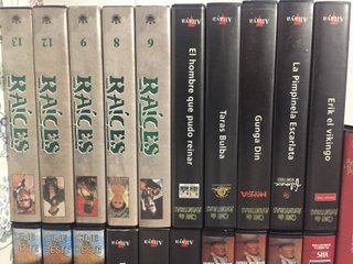 Lote Películas VHS y DVD - Varias