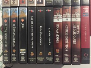 Lote Películas VHS y DVD - Varias