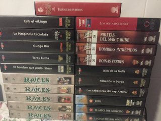 Lote Películas VHS y DVD - Varias
