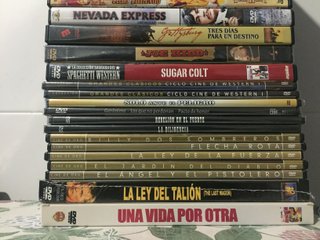 Lote Películas VHS y DVD - Varias