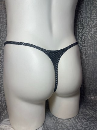 Calzoncillo Negro con Diseño, talla M