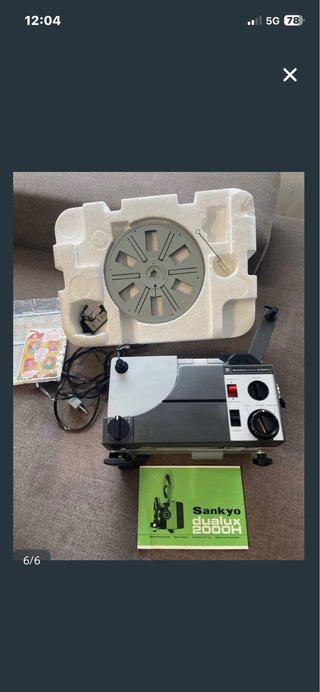 Proyector Sankyo Dualux 2000H Super 8
