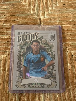 Carta Xavi Hall of Glory Panini