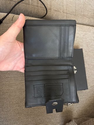 Cartera Jeep Negra Piel Genuina