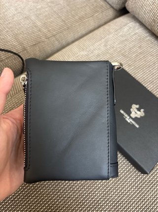 Cartera Jeep Negra Piel Genuina