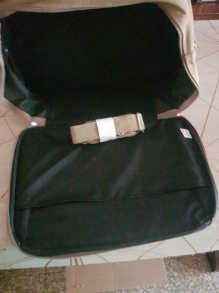 Maletín Delsey Beige Documentos PC