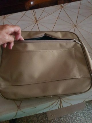 Maletín Delsey Beige Documentos PC