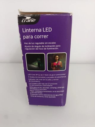 Linterna LED para correr