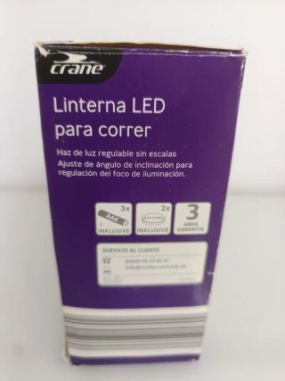 Linterna LED para correr
