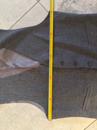Gilet elegante grigio