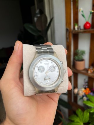 Swatch Irony Diaphane Chronograph Acero