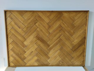 Cuadro/Cabecero Madera Hecho a Mano Único