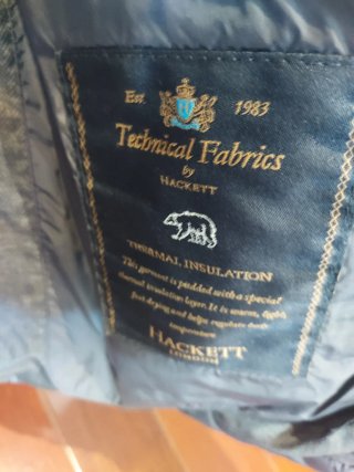 Parka Hackett azul talla S