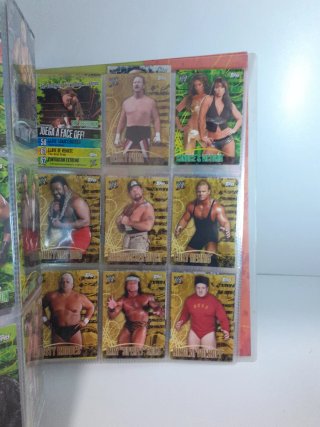 WWE Face Off Trading Card Game Binder