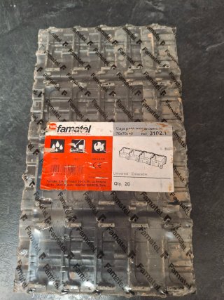 Pack 20 Cajas Mecanismo Famatel Enlazables