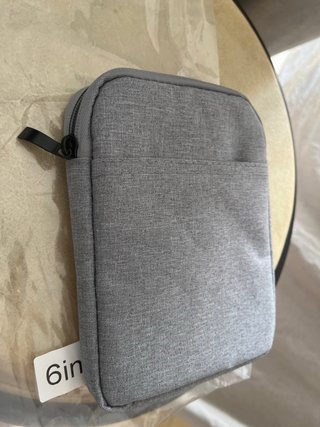 Funda gris para tablet/ebook 6 pulgadas