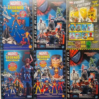 6 Marvel Legends Toybiz facsimil not for resale