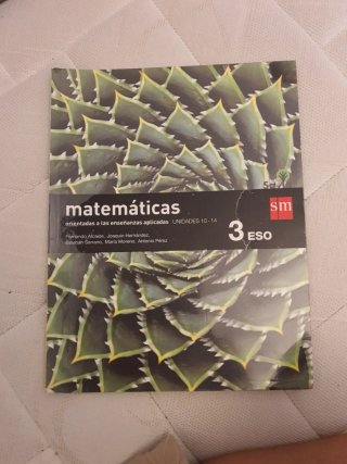 Libros de texto de Matematicas 3ESO