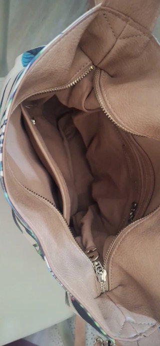 Bolso Desigual floral con lentejuelas