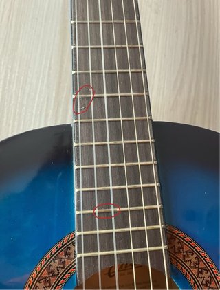 Chitarra EKO CS-5 Blu 3/4