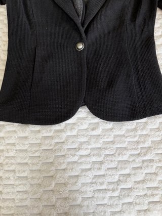 Blazer Negra Freequent Talla S Chaqueta Americana