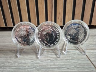 Moneda Britannia Plata 1oz 2022