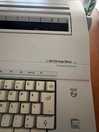 Máquina de escribir electrónica Philips