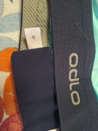 Sujetador deportivo Odlo mujer teal talla S