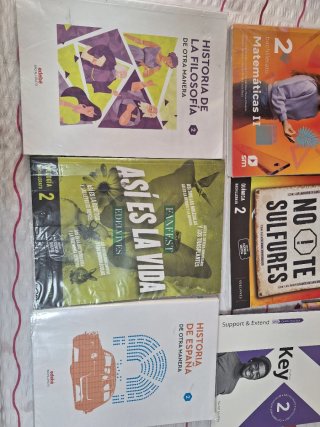 Libros 2 bachillerato