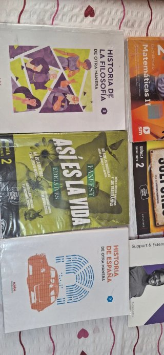 Libros 2 bachillerato