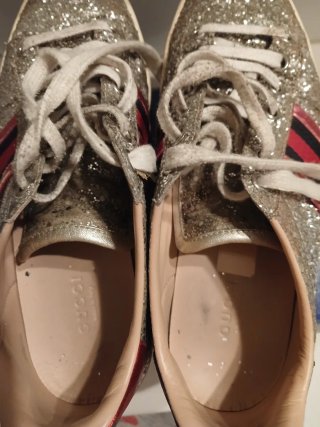 Sneakers Gucci Glitter Oro/Argento