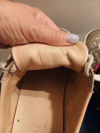 Sneakers Gucci Glitter Oro/Argento