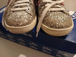 Sneakers Gucci Glitter Oro/Argento