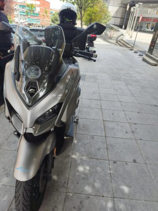 QJ Motor MTX125 Gris