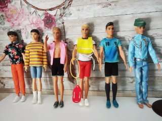 Muñecos Ken lote