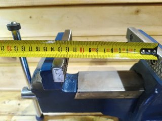 Tornillo de banco 150mm giratorio con yunque 21 kg