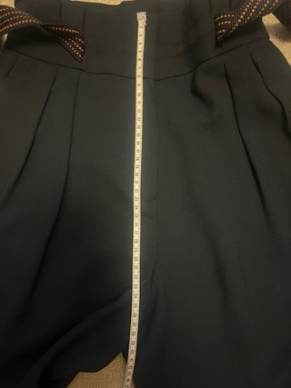 Pantalón talle alto Massimo Dutti azul