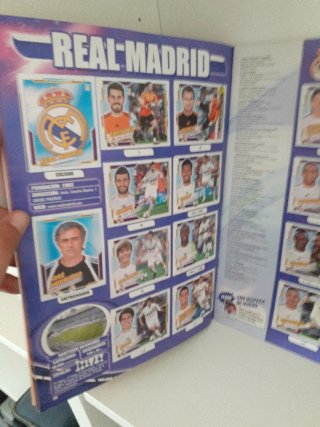 Álbum cromos Liga BBVA 2010-2011