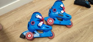 Patines Axelo Talla 26-28 + Protecciones
