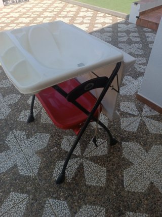 Bañera cambiador para bebé