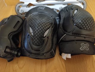 Patines en línea Fila con protecciones