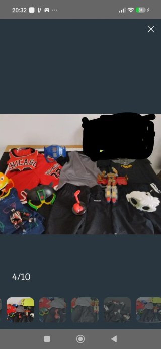 Lote Ropa y Juguetes Niño