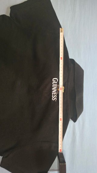 Polo nero Guinness tg. M