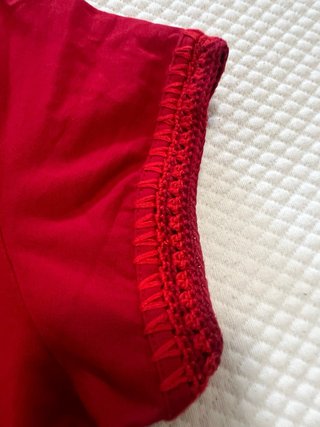 Camiseta Pedro del Hierro bordada roja